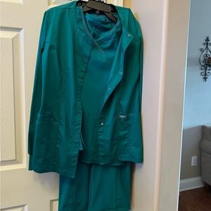 Cherokee Revolution Scrub Jacket. EuC Never used bc it was too big for myself.